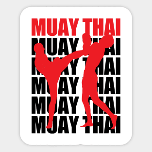 Muay Thai Sticker